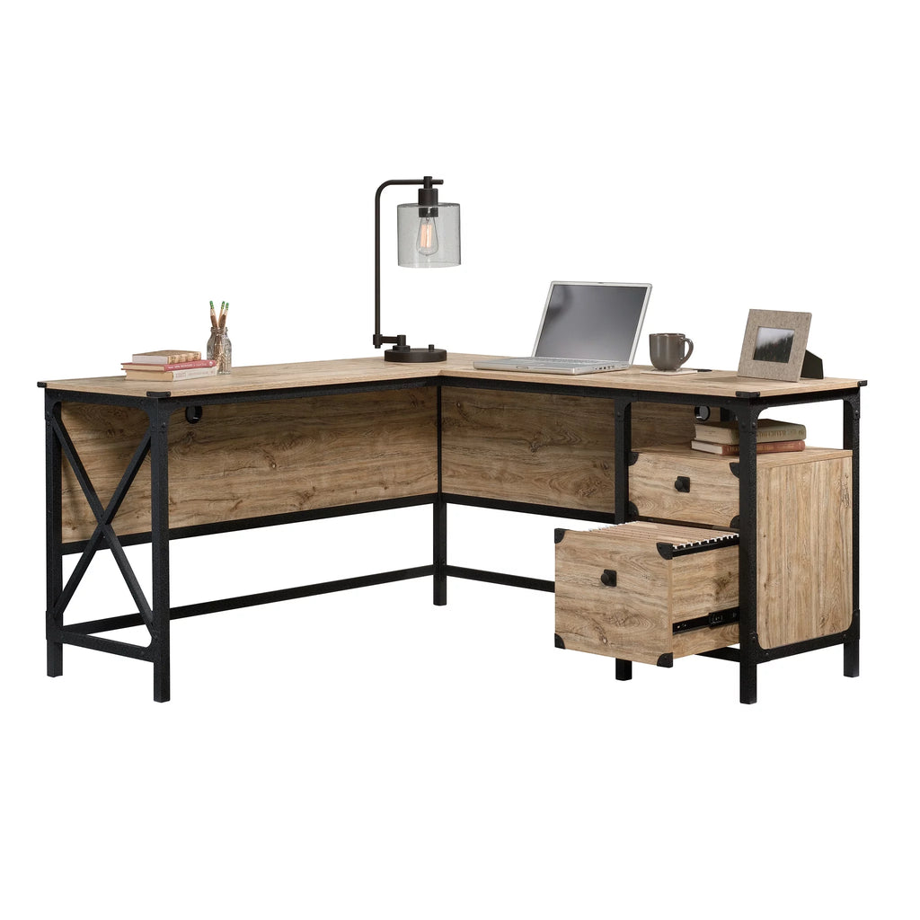 L-Desk, Milled Mesquite Finish S533636