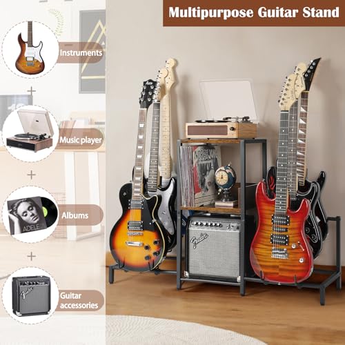 4-Tier Guitar Stand Rack Holder for Acoustic Electric Bass V903