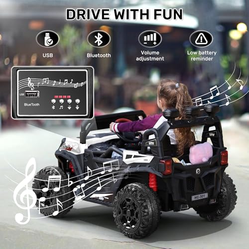 24V 4X4 Ride on Car Truck with Remote Control for Kids T395950