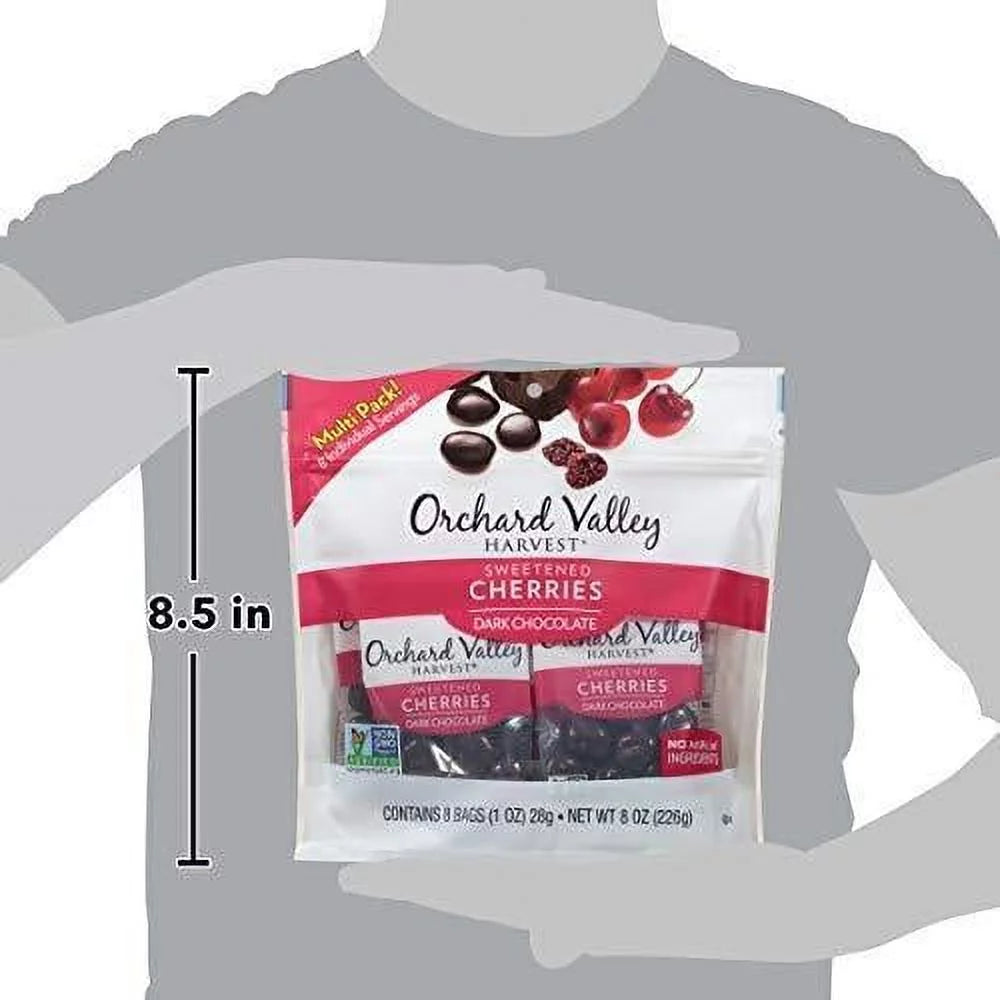 Dark Chocolate Cherries, 1 oz, Non-GMO T1118