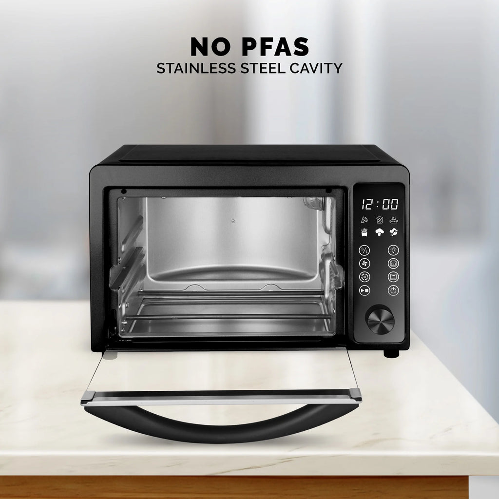 22-Quart Digital Touchscreen Air Fryer Toaster Oven, Black T788