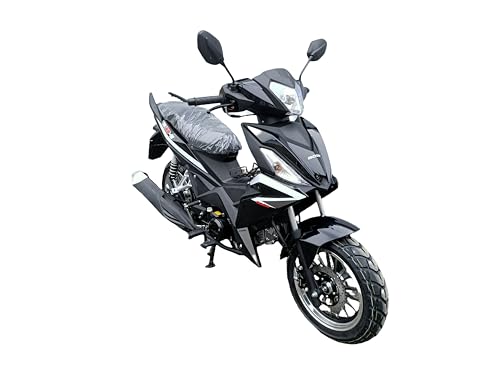 125CC 4 Speed Street Moped Motorcycle S84240