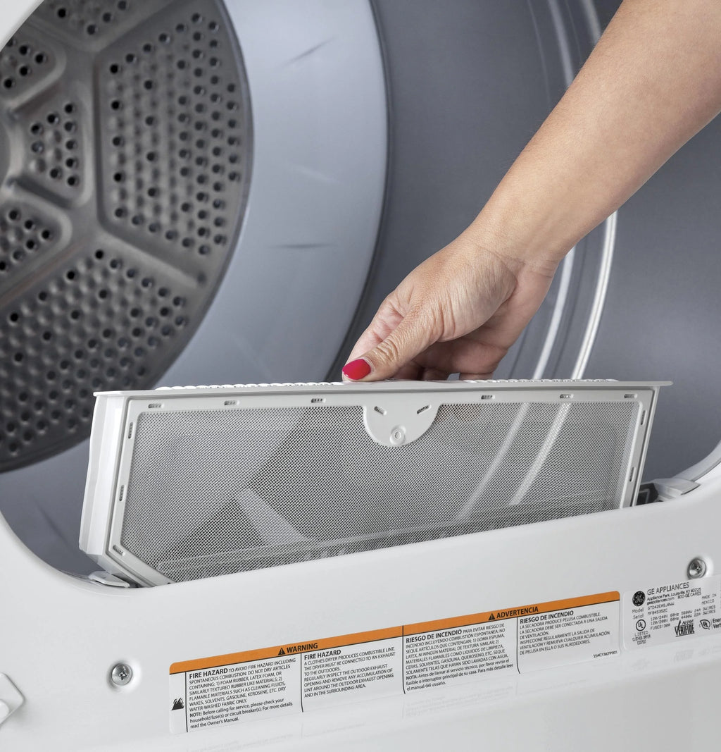 27" Wide 6.2 Cu. Ft. Gas Dryer - White Y505