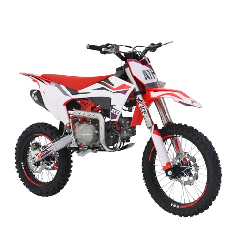 125CC Dirt Bike, 4-Speed Manual Clutch, 17"/14" Tires V202