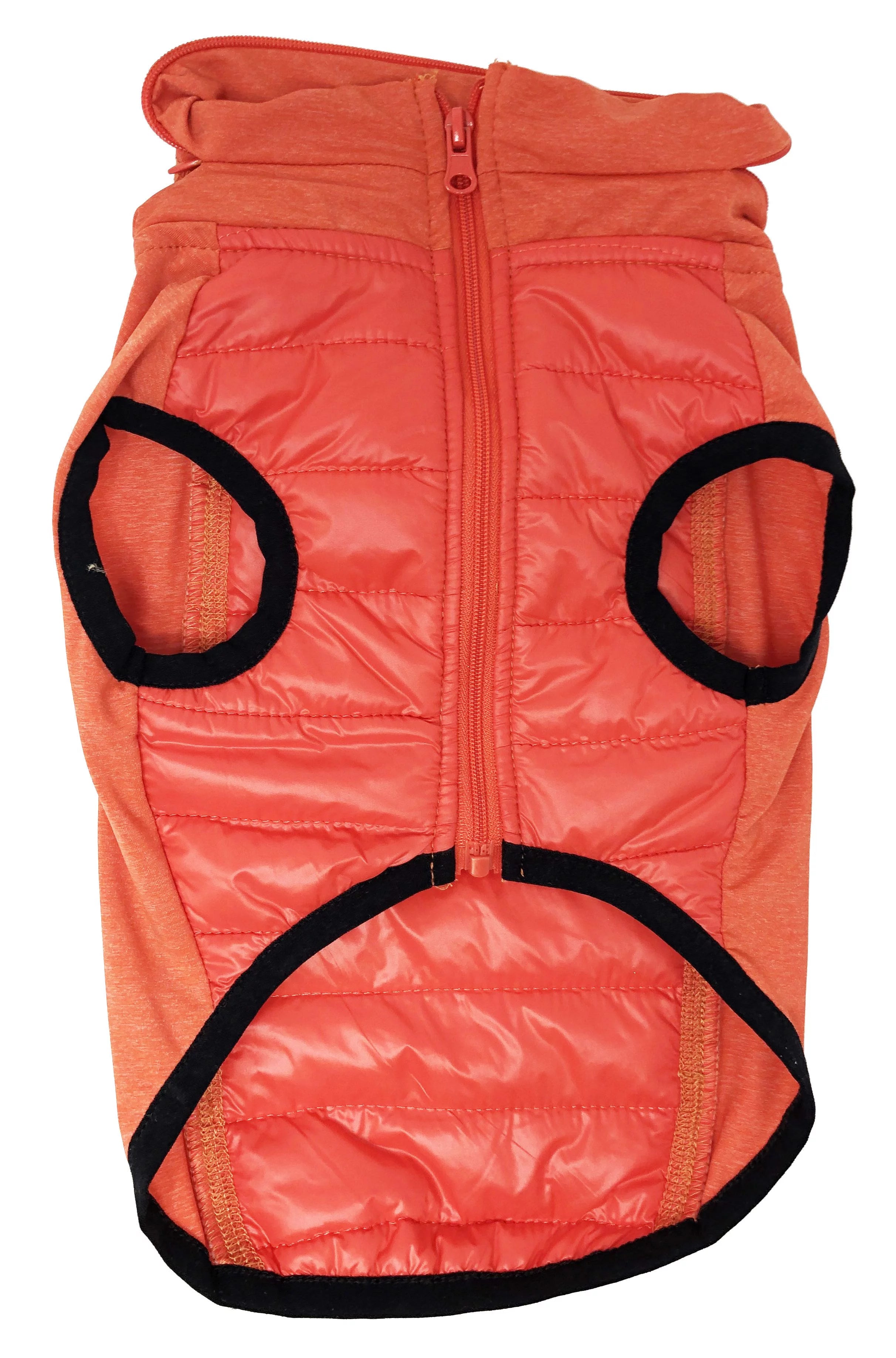Lightweight 4-Season Stretch Dog Coat with Pop-Out Hood W900448