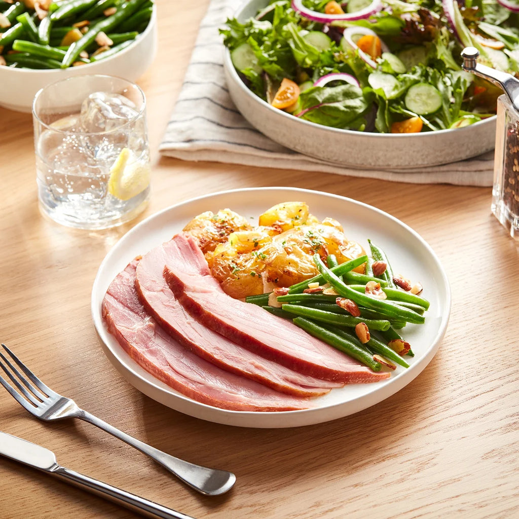 Hickory Smoked Half Tavern Ham, Fully Cooked, Boneless C7378