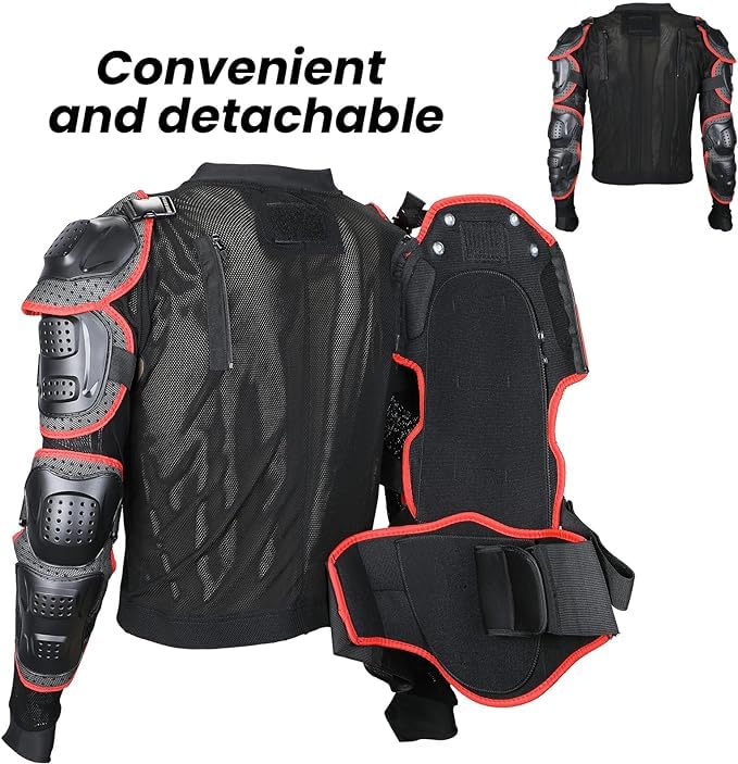 Motorcycle Protective Jacket Motocross Riding Armor X445179