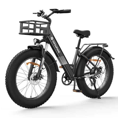 Electric Bike for Adults 750W 28mph with Removable Battery and Fat Tire W3858