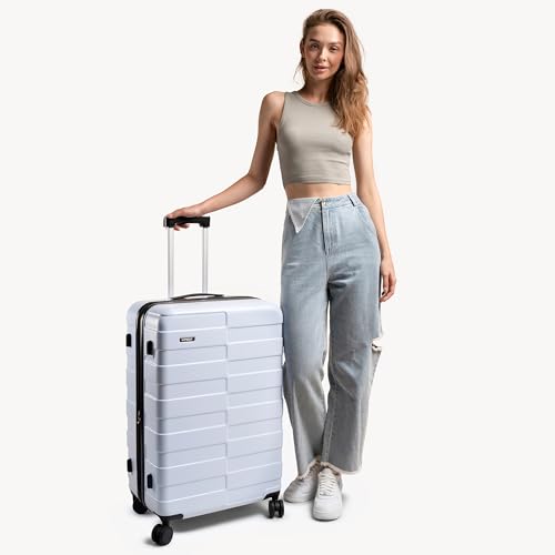 3 Piece Hardside Expandable Luggage Set with TSA Lock Spinner Wheels L24758