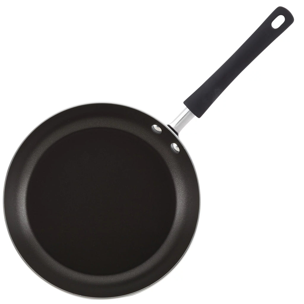 3 Piece Nonstick Frying Pan Set, Aluminum, Aqua X8574