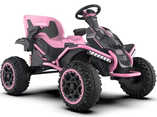 24V Ride on Toy for Big Kids with 4 Motors and Bluetooth Speaker R859