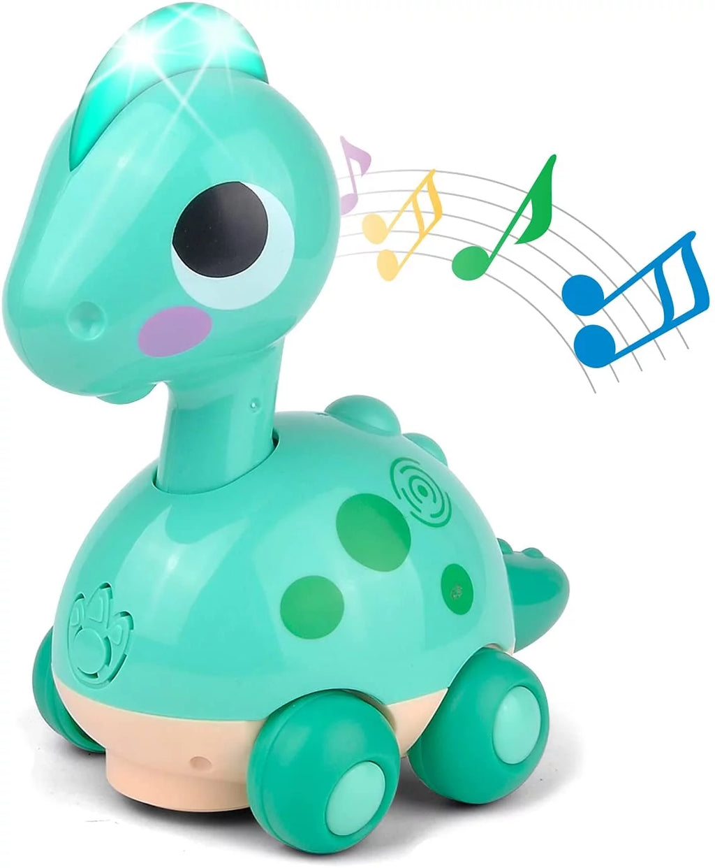 Baby Toys 6-12 Months Touch and Walk Music Light Baby Crawling Toys（6.7"x5.12"x4"）, Baby Toys 12-18 Months Gift Toys 1-2 Year Old Boys Gifts Girl Toys
