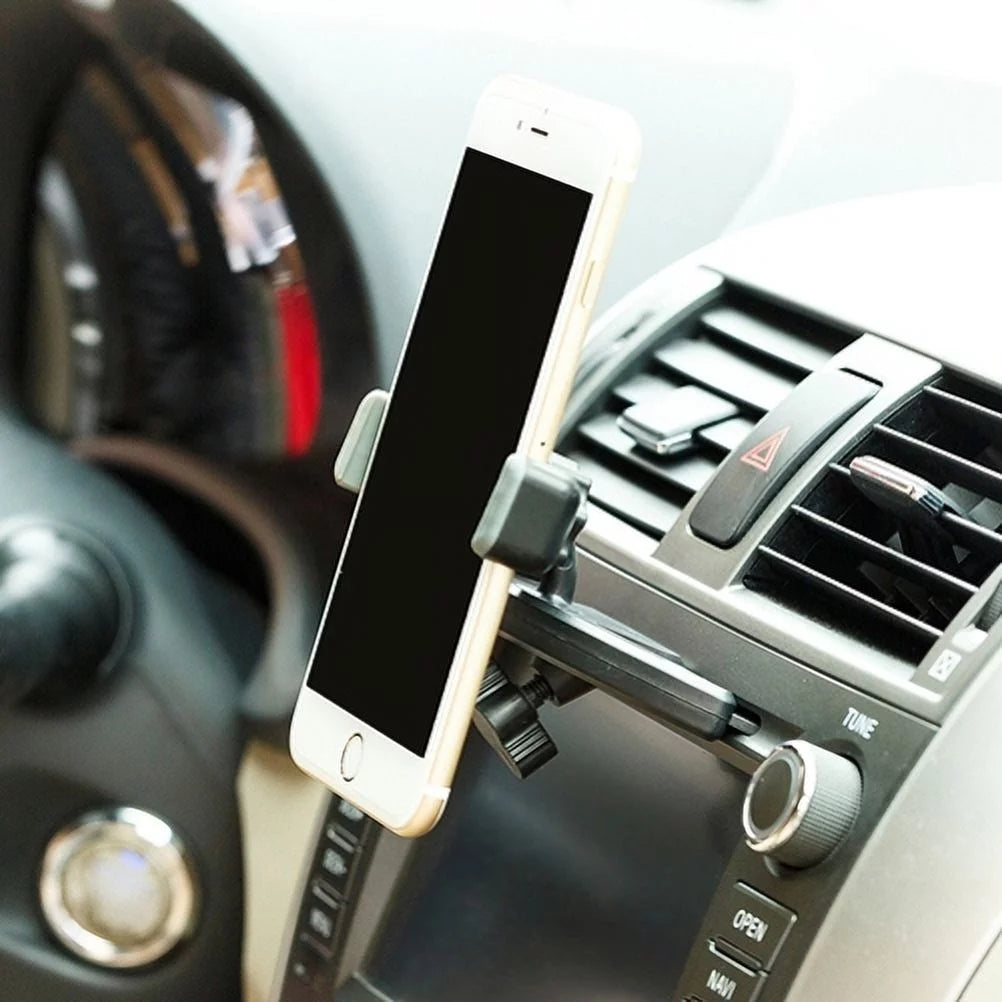 CD Slot Car Mount Phone Holder Rotating Dock L2540