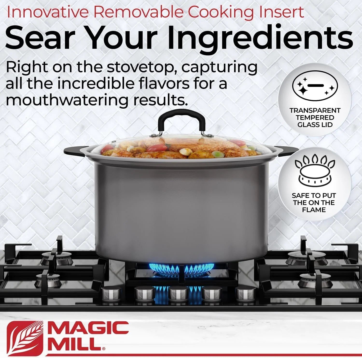 Slow Cooker 10 Quart with Non-Stick Pot and Glass Lid G904226