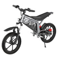 Gotrax Astra Electric Dirt Bike, 16" Pneumatic Tires, Max 16 Mile and 15.5Mph Speed Power by 300W Brushless Motor, Dual Suspension & Disc Brake, Electric Dirt Motorcycle for 8+ Years Old, Black
