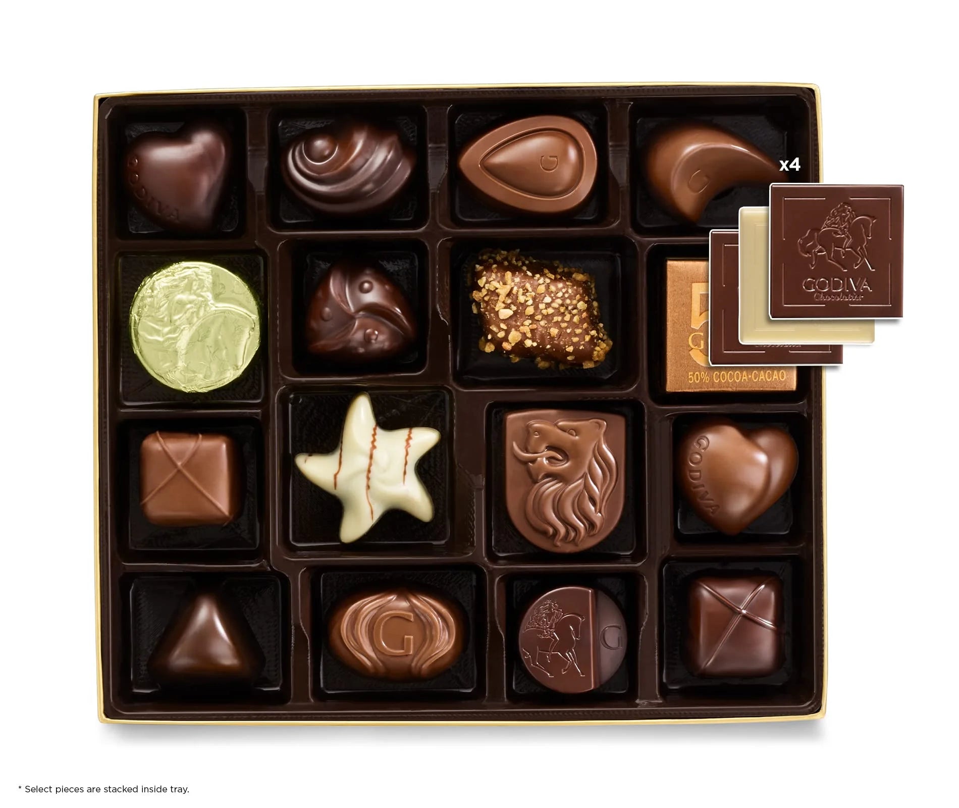 Chocolate Gift Box, Assorted, 19 Pc. U352409