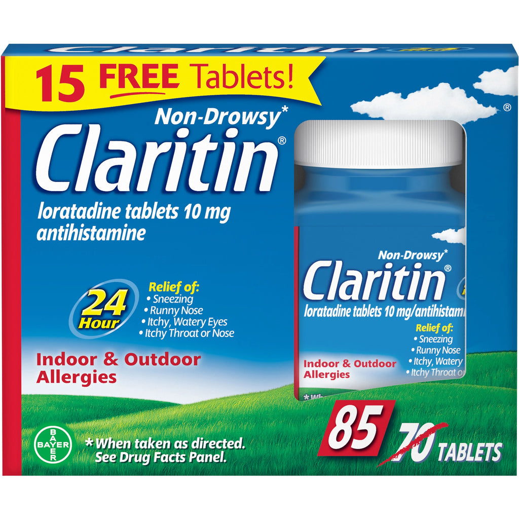 Non-Drowsy Allergy Relief Tablets, 10 mg, 85 Count D827720