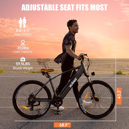 Electric Bike for Adults, 1000W Brushless Motor, Removable Battery, 7-Speed Commuter P8523