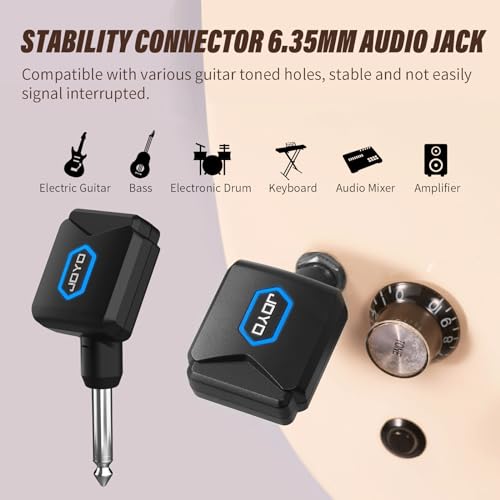 Wireless Guitar System 5.8GHz Transmitter Receiver with Charging Box A704