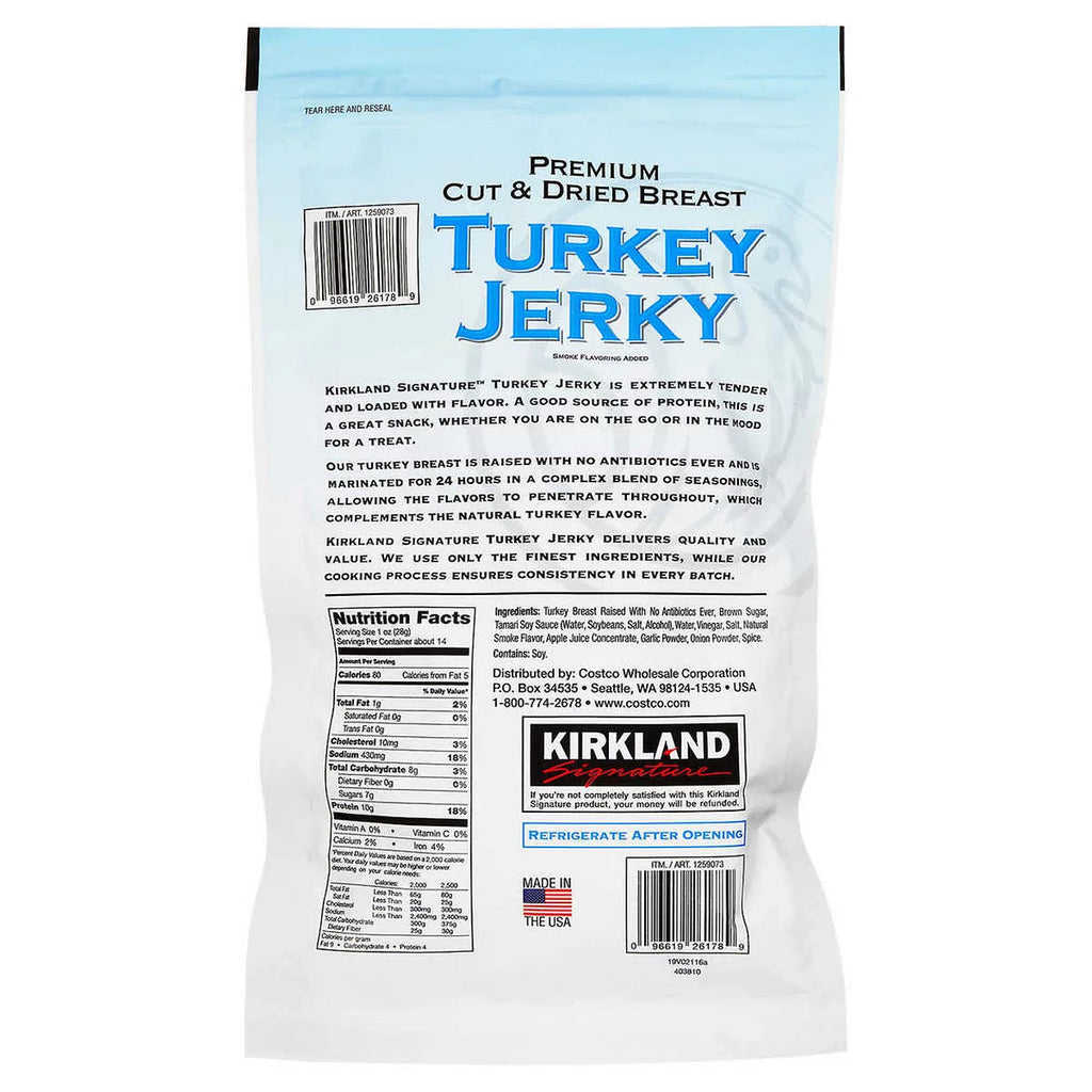 Turkey Jerky, 13.5 Ounce M461173