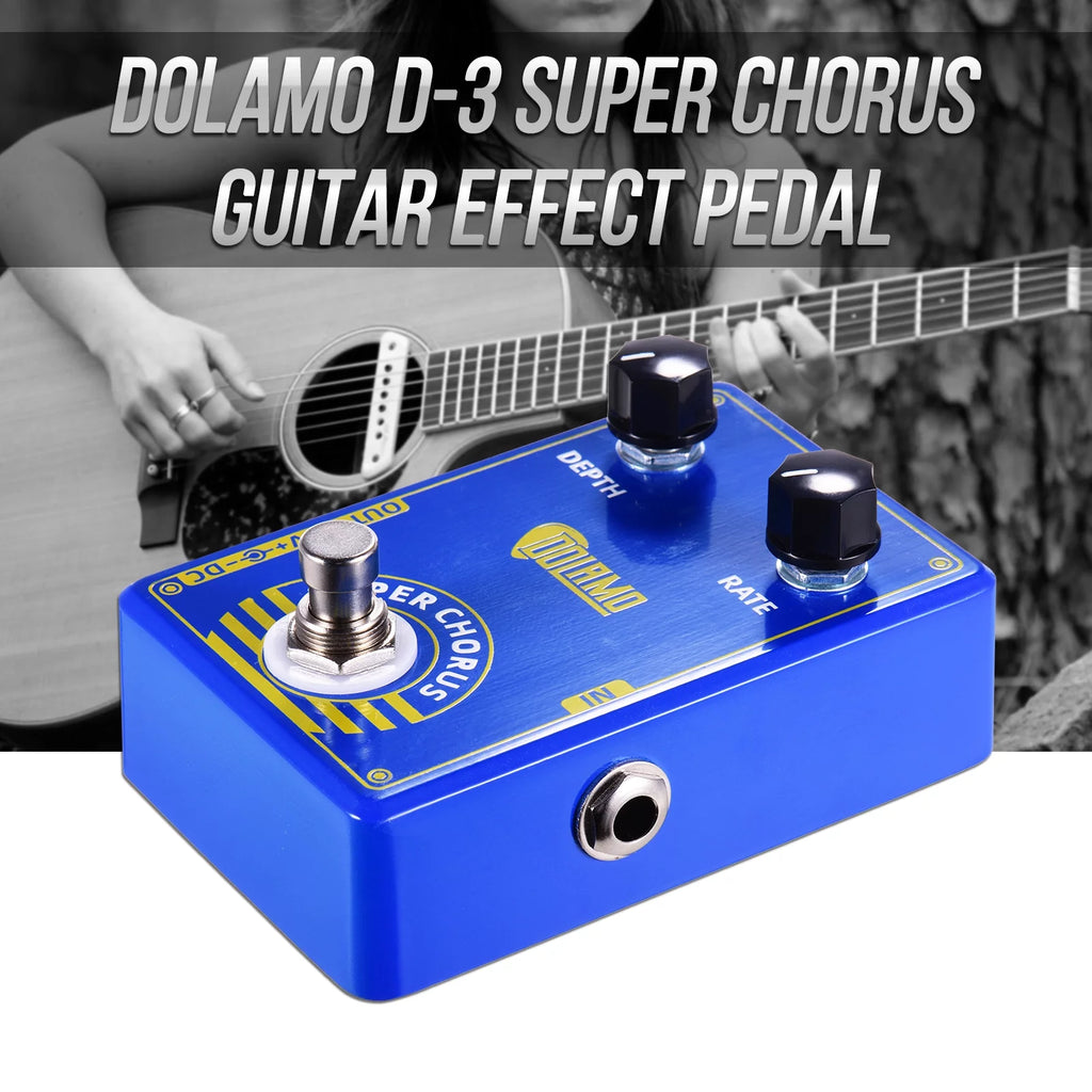 Chorus Pedal, True Bypass, Electric Guitar R35513