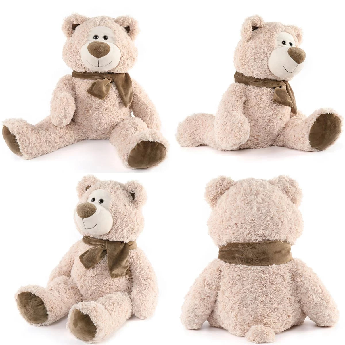 Giant Teddy Bear Stuffed Animal Plush Toy Beige 24 Inch P62881