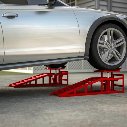 Hydraulic Car Ramps 5 Ton Capacity Low Profile Lift G135022