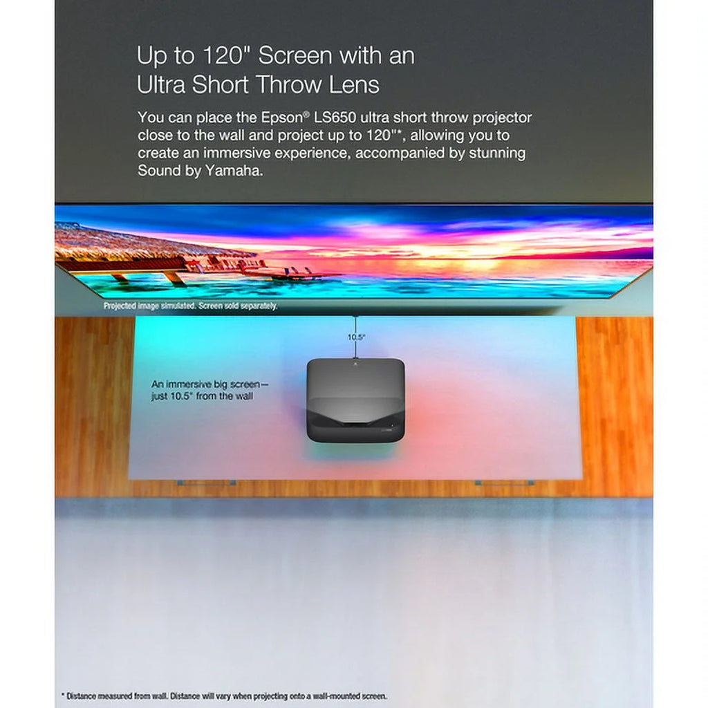 Smart Streaming Laser Projector - Black E769818