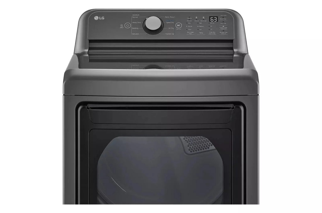 Front Load Gas Dryer Black B9298