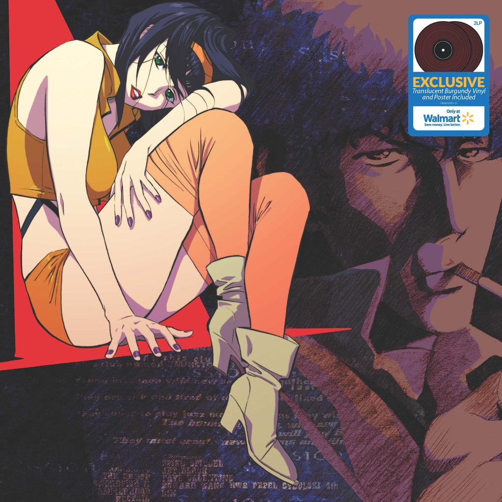 Cowboy Bebop Original Series Soundtrack - Burgundy Vinyl 2LP J25123