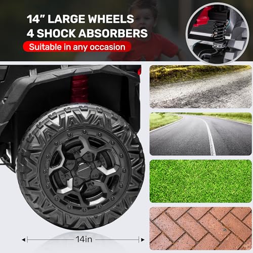 24V 4X4 Ride on Car Truck with Remote Control for Kids T395950