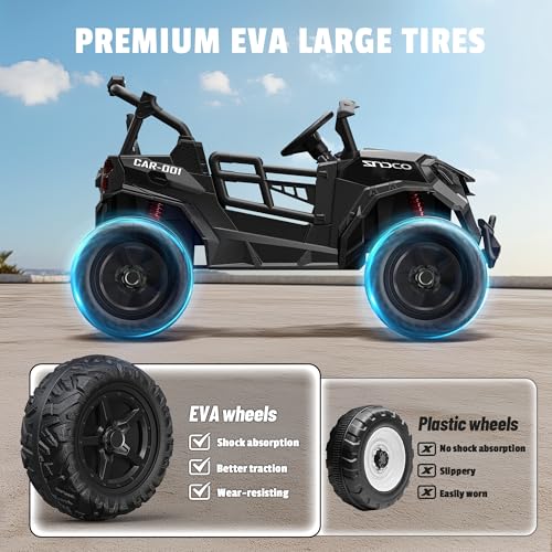 24V 2 Seater Ride on Car Truck, 4WD, Remote Control, Pink C7603