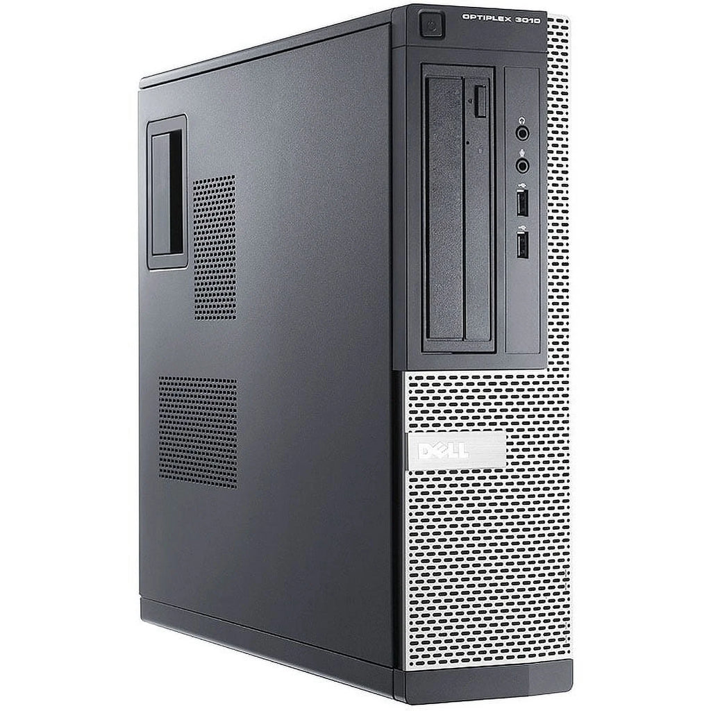 Used Dell Optiplex 3010 3.4GHz i3 2GB 250GB DVD Win 10 Home 32 Desktop Computer