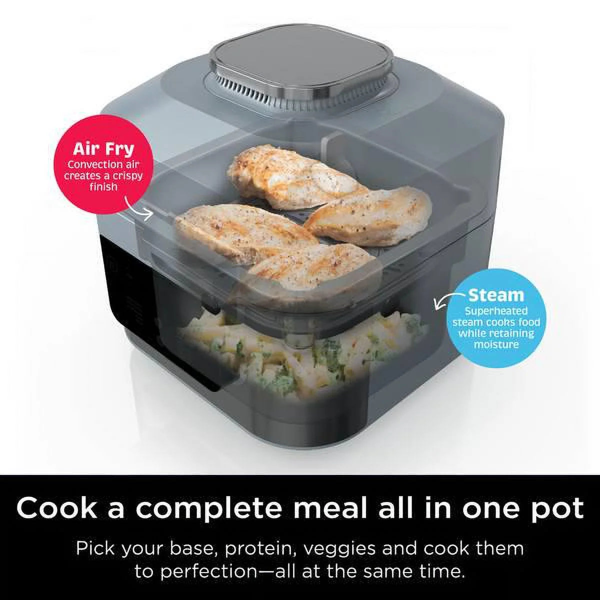 Rapid Cooker + Air Fryer P223