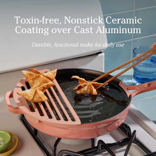 Nonstick Ceramic Coated Frying Accessory with Cooking Chopsticks T241651