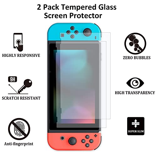 Carrying Case Bundle with Steering Wheels, Screen Protectors, Charging Dock G8406