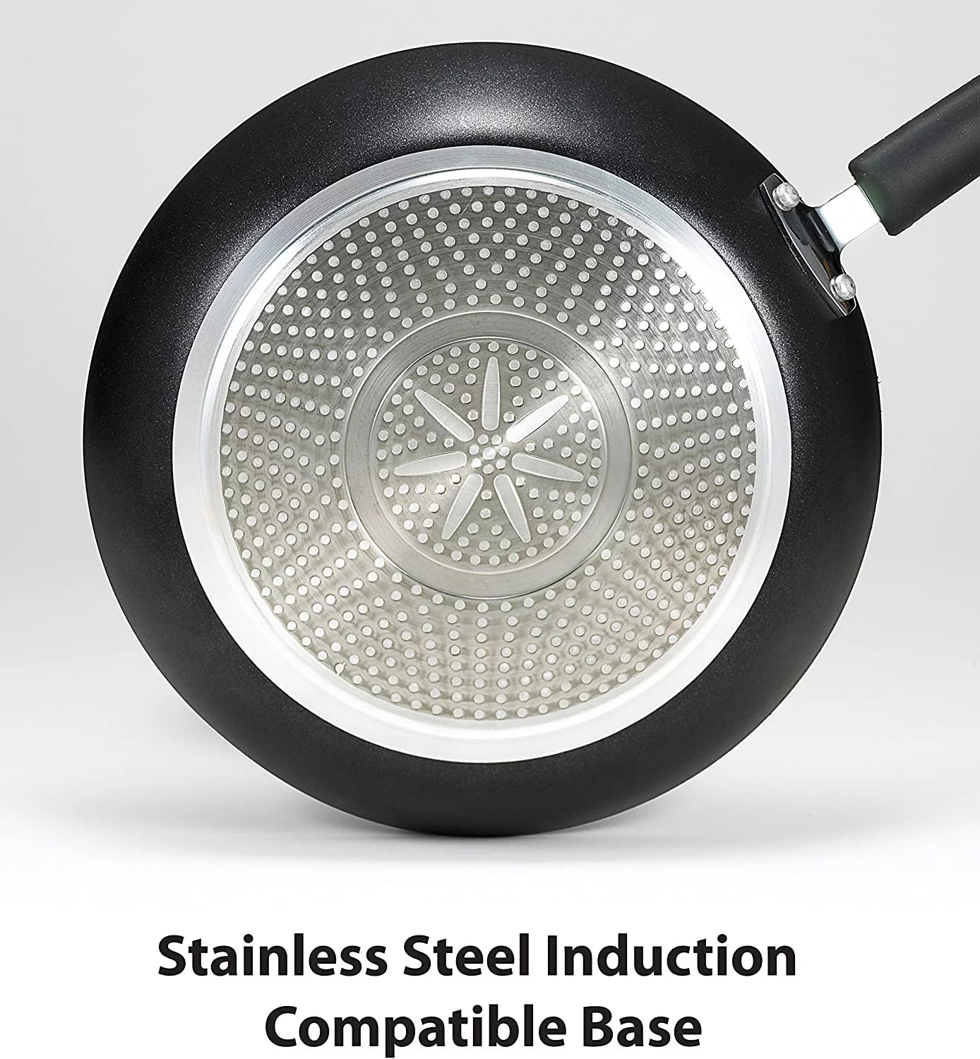 Fry Pan with Lid, 10-Inch, Black C335