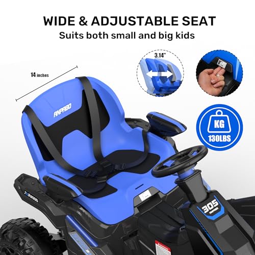 24V 4x4 Ride On Toy for Big Kids, 4x200W Motors, 5MPH, Parent Remote, Wide Seat, Green X884766