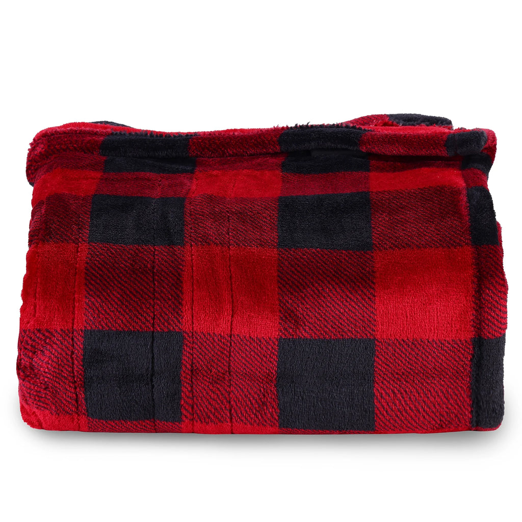 Heated Throw Blanket with 4-Hour Auto Off, Machine Washable J30096
