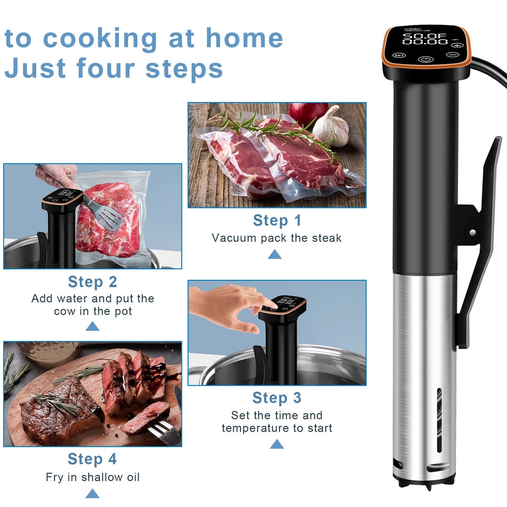 Sous Vide Precision Cooker 1100W Immersion Circulator X519