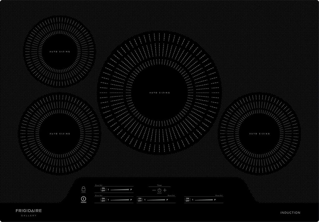 30 Inch Induction Cooktop with 4 Elements, Black H35748
