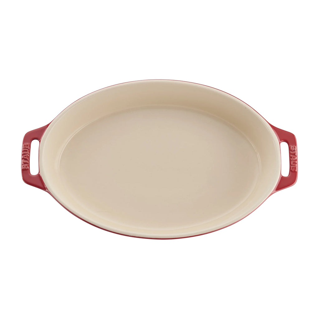 Ceramic Oval Baking Dish Set, 2-Piece Q34226