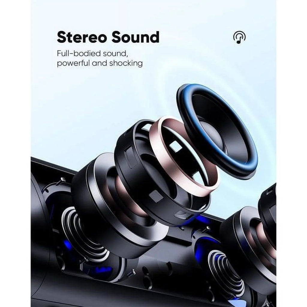 Portable Wireless Bluetooth Speaker, IPX5 Waterproof, 24H Playtime K7337