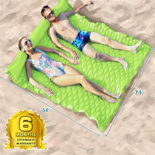 Giant Inflatable Floating Water Mat for Pool Lake Beach Z14411