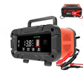 Lifepo4 Battery Charger 20A 12V / 24V, Lead Acid Car Battery Charger & Maintainer for Auto, RV, Motorcycle, Truck, Golf Cart, Boat, AGM, Gel, Deep Cycle Battery, 7-Stage 1-300AH Smart Trickle Charger