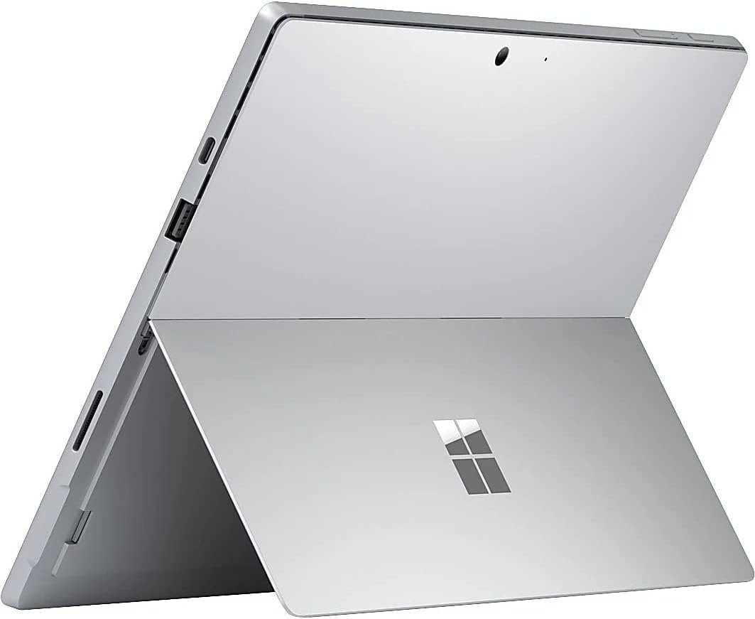 Microsoft Surface Pro 7 Tablet, 12.3" PixelSense (2736 x 1824) Touchscreen, 10th Gen Intel i7, 16GB RAM Memory, 512GB SSD, Win10H, Platinum (Renewed Premium)