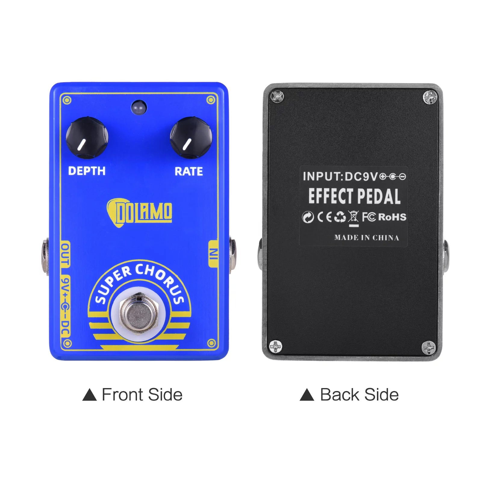 Chorus Pedal with True Bypass for Electric Guitar H61597