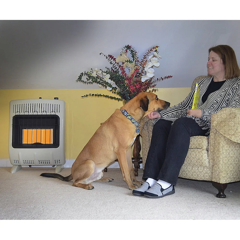 10,000 BTU Vent Free Radiant Natural Gas Heater G2261