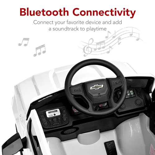 12V Ride On Truck for Kids with Remote Control, Bluetooth, LED Lights U7979