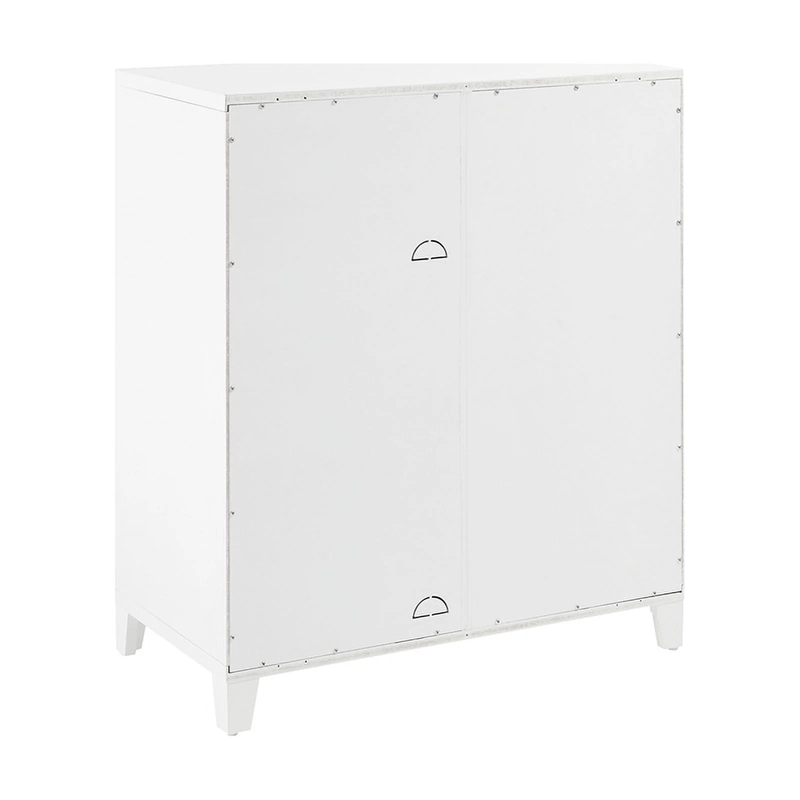 Stackable Wood Kitchen Pantry Storage Cabinet in White W4720